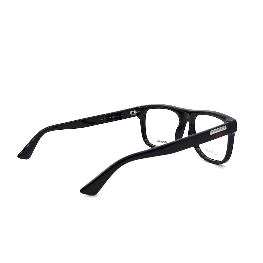 NEW GUCCI GG1117O 001 BLACK AUTHENTIC EYEGLASSES FRAME